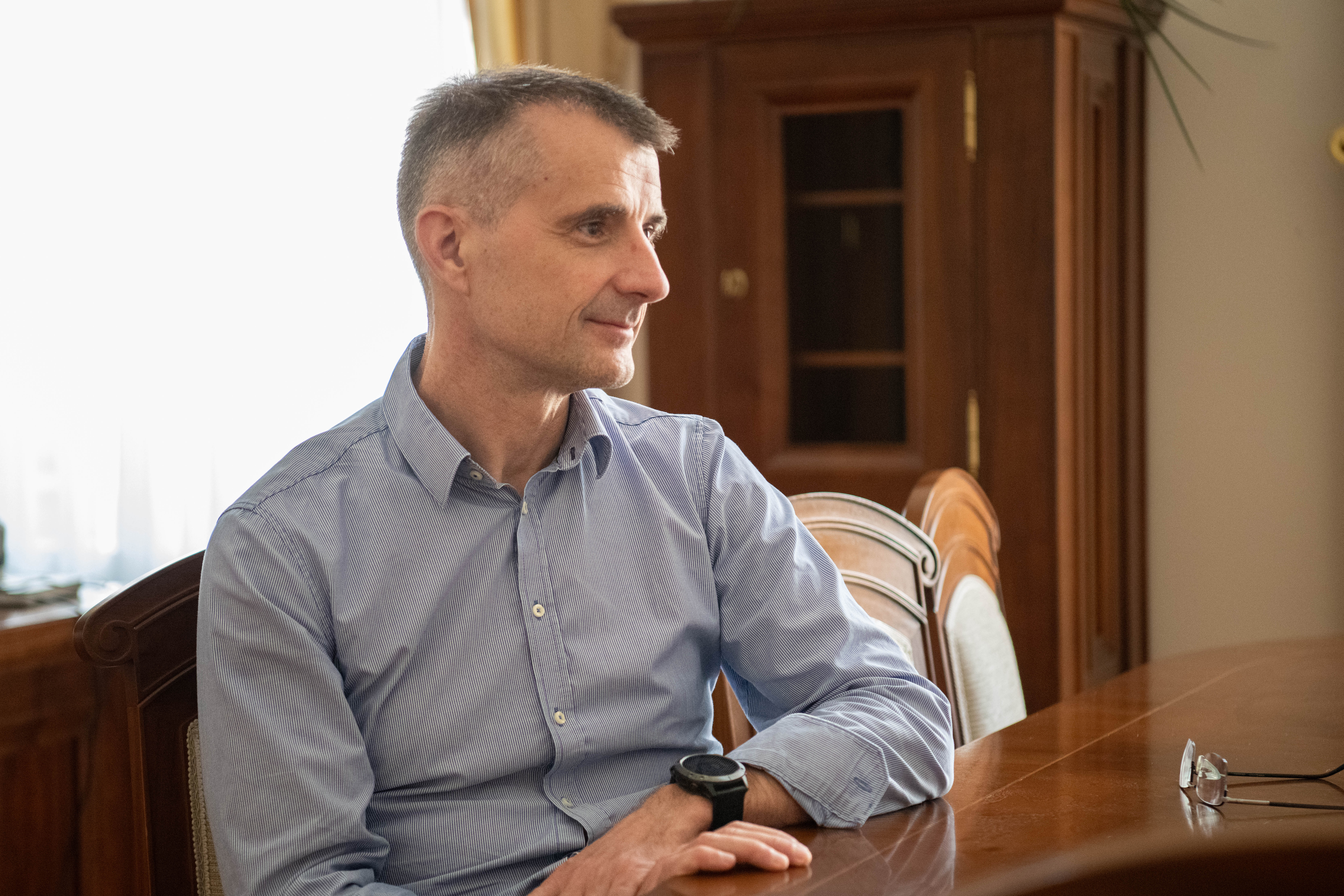 Gregor Dolinar, predsednik Gorske reševalne zveze Slovenije, gorski reševalec