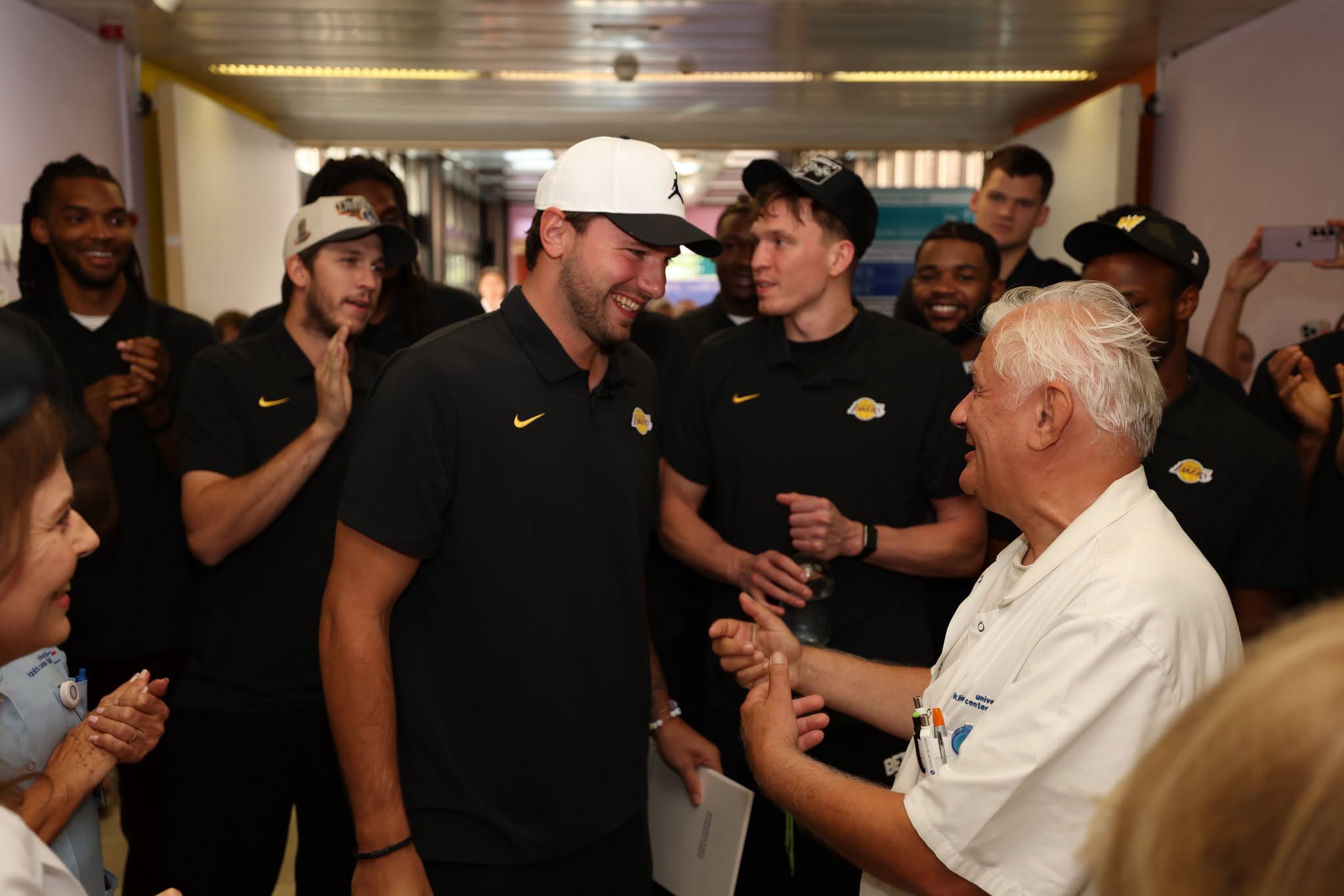 Luka Dončić in Branko Cvjetićanin