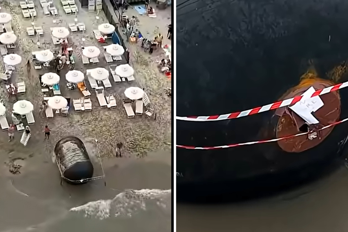 bokobran na italijanski plaži