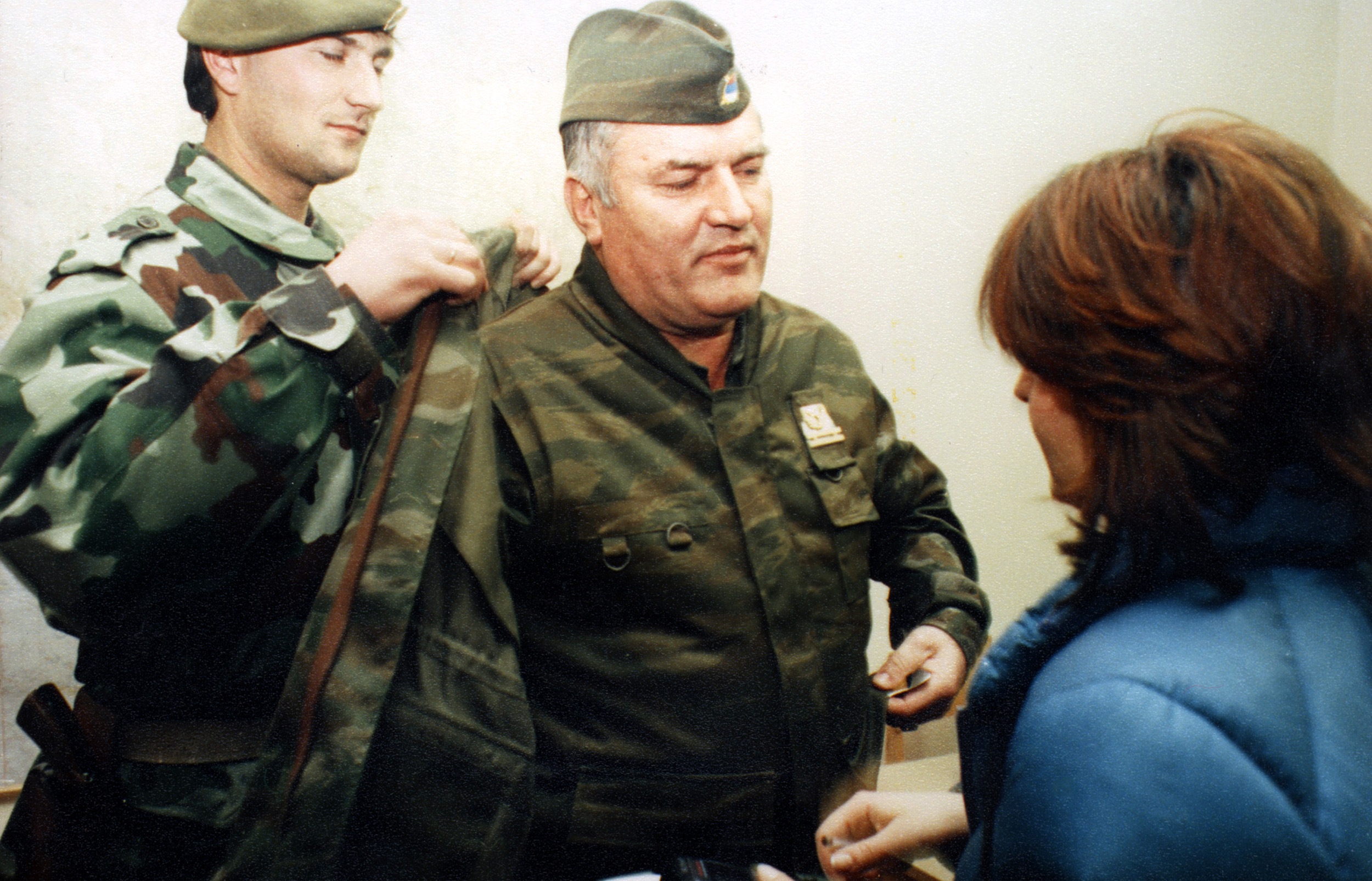 Ratko Mladić v Kninu leta 1991