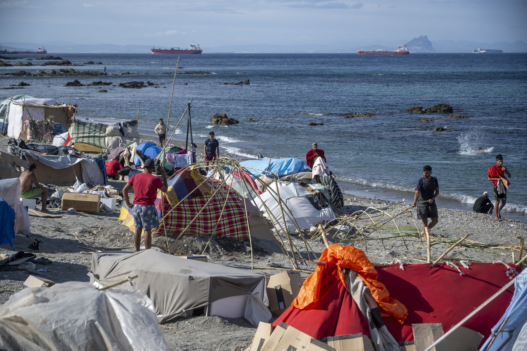migranti na Ceuti
