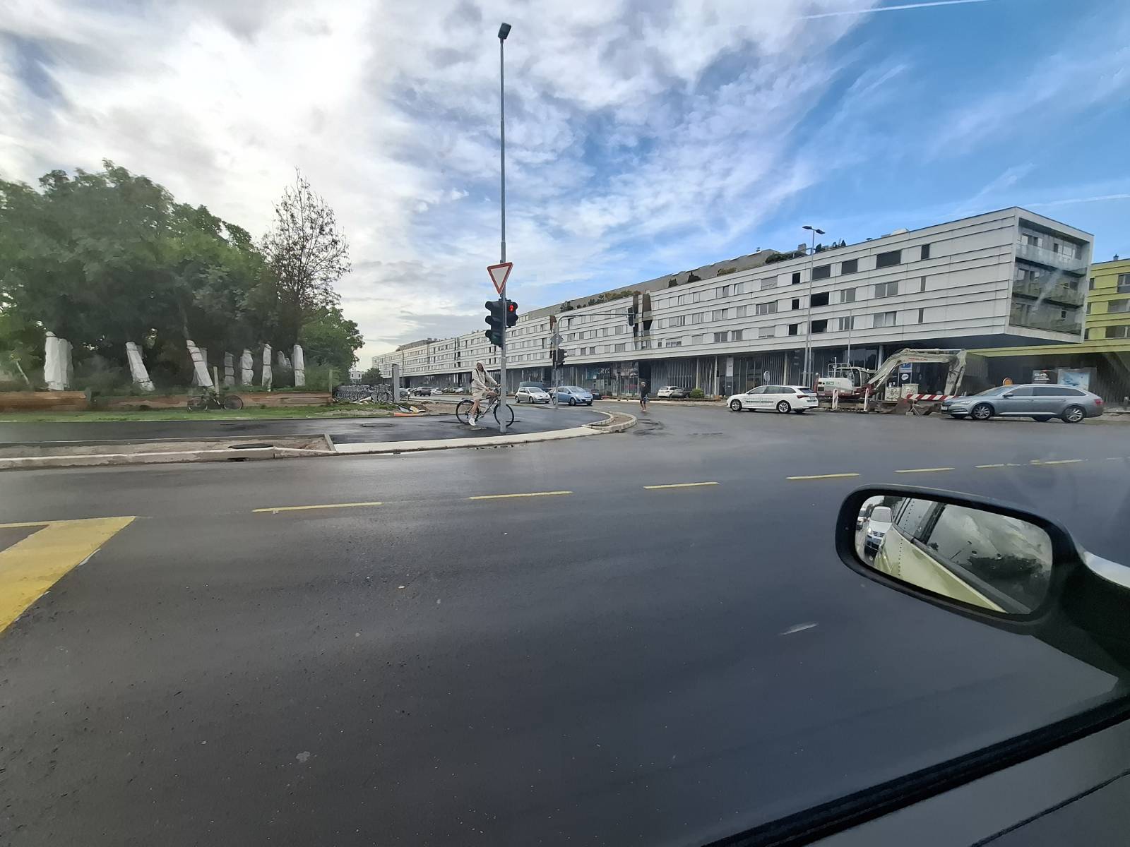 prenova Barjanske ceste v Ljubljani