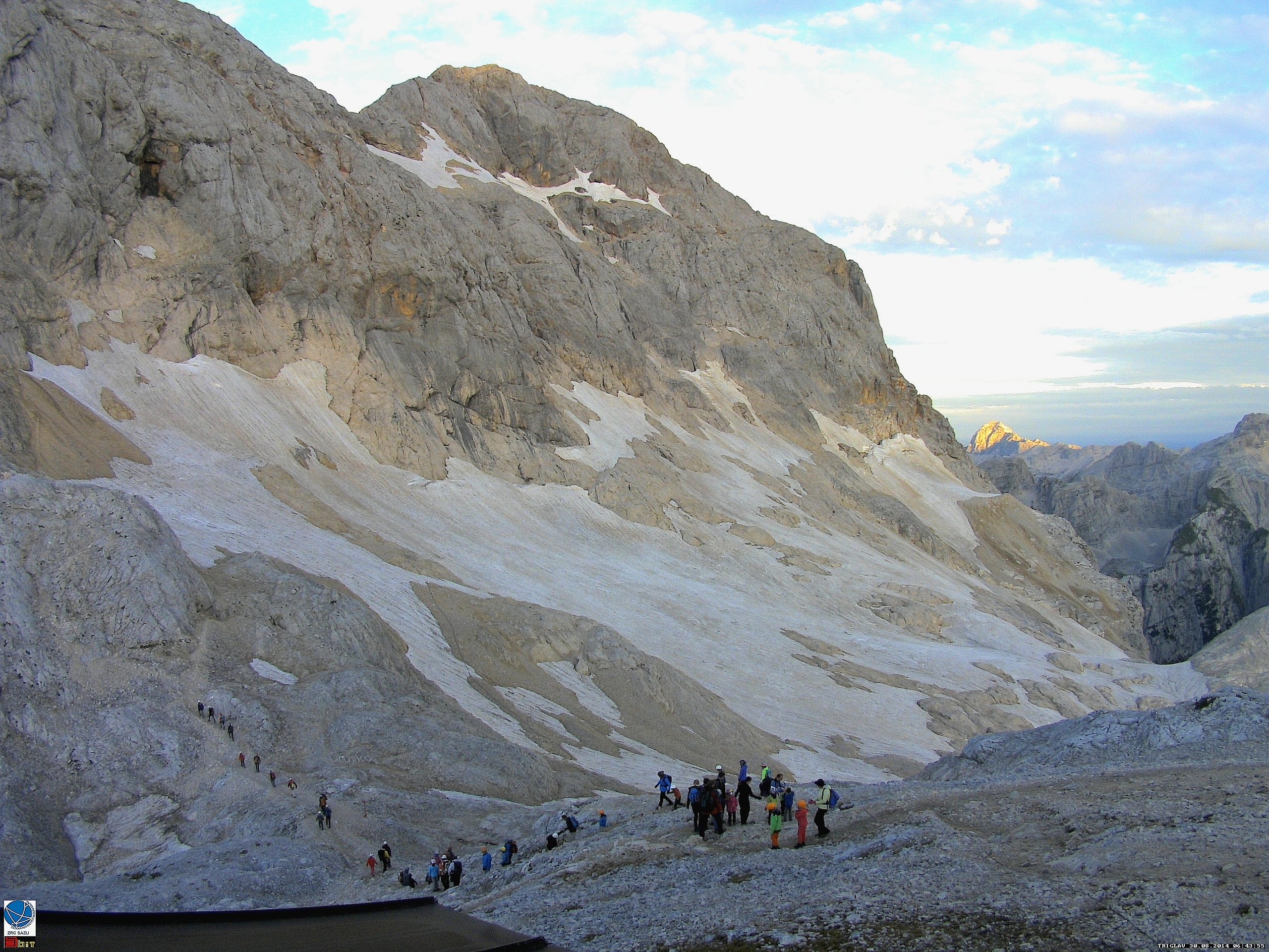 Mojstrana, Triglavski ledenik, 30. avgusta 2014.