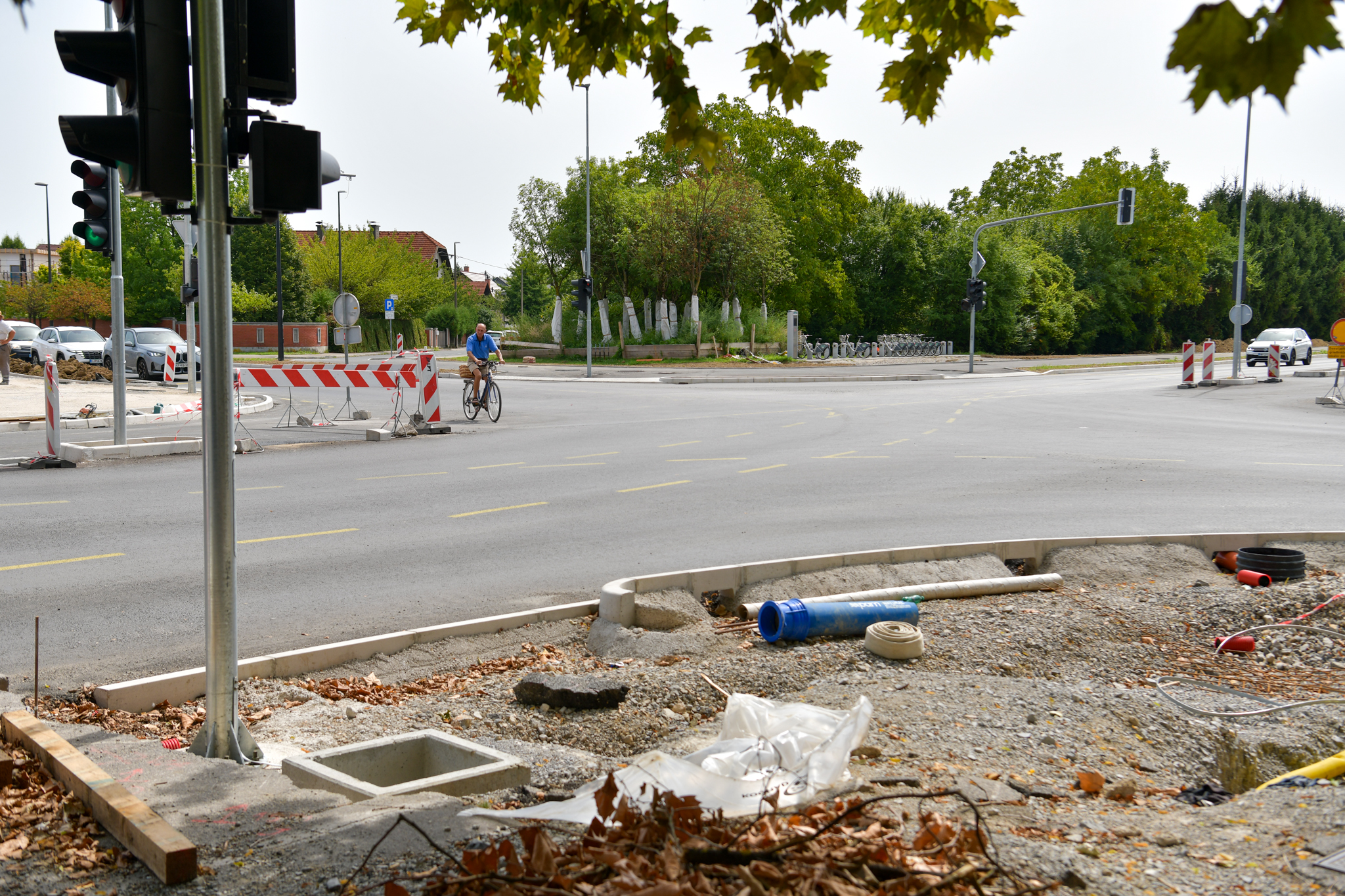 Obnova Barjanske ceste v Ljubljani