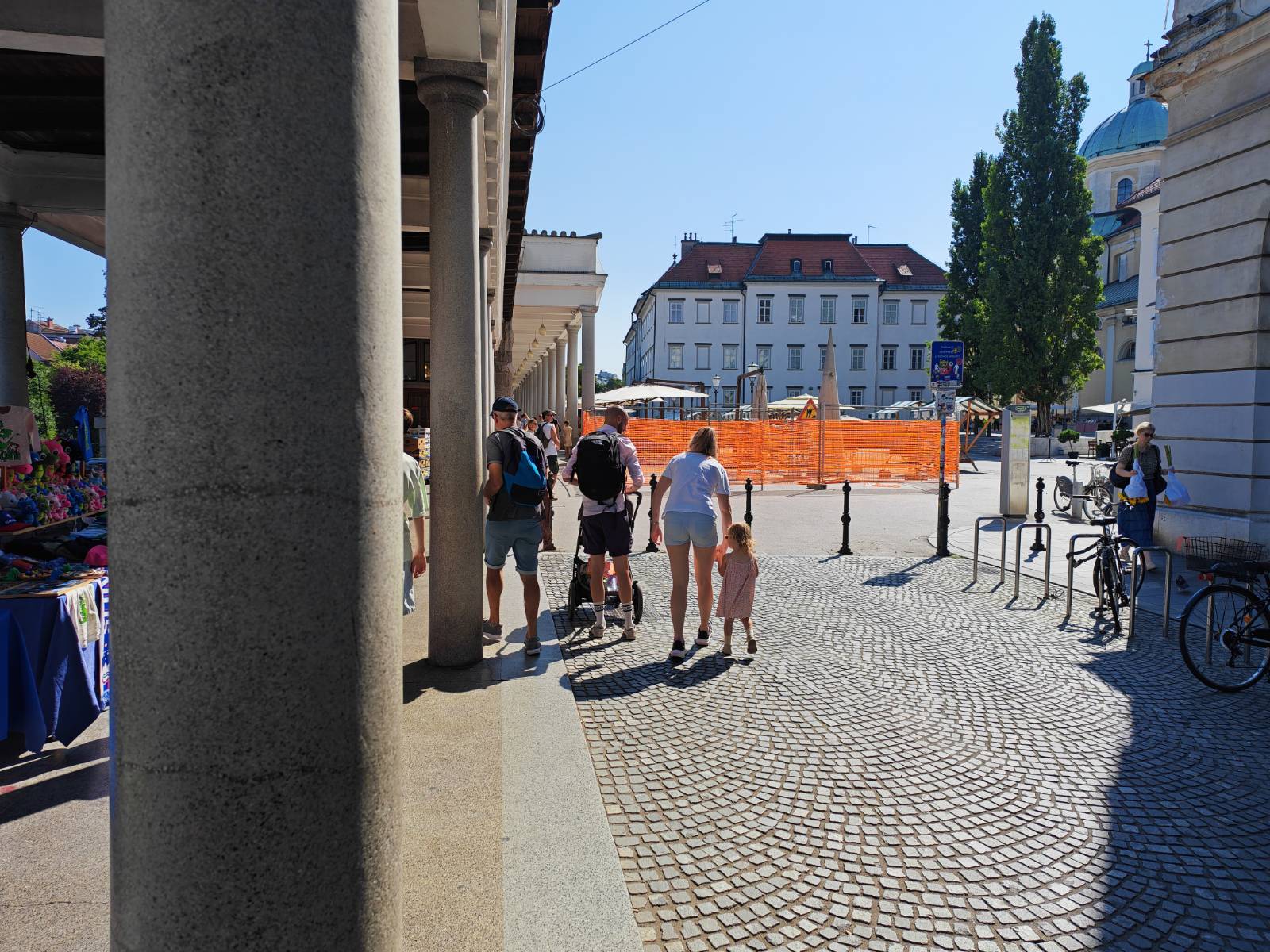 Prenova Plečnikove arkade