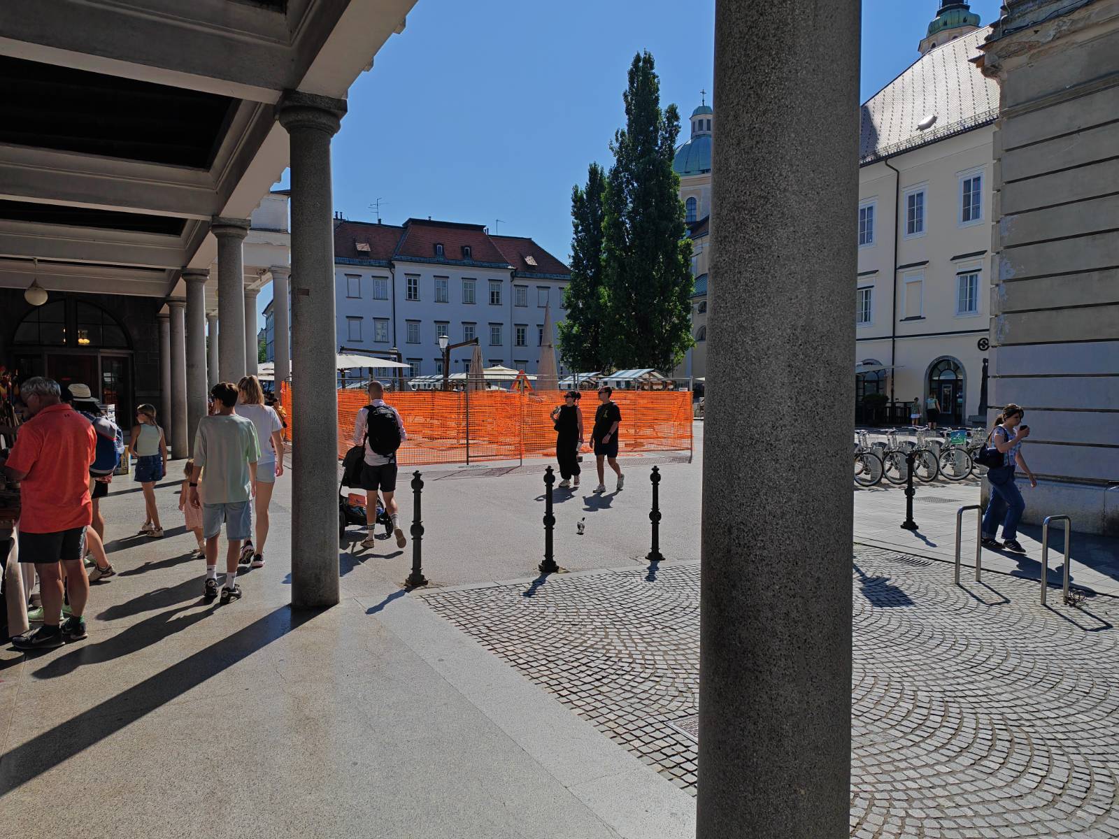 Prenova Plečnikove arkade