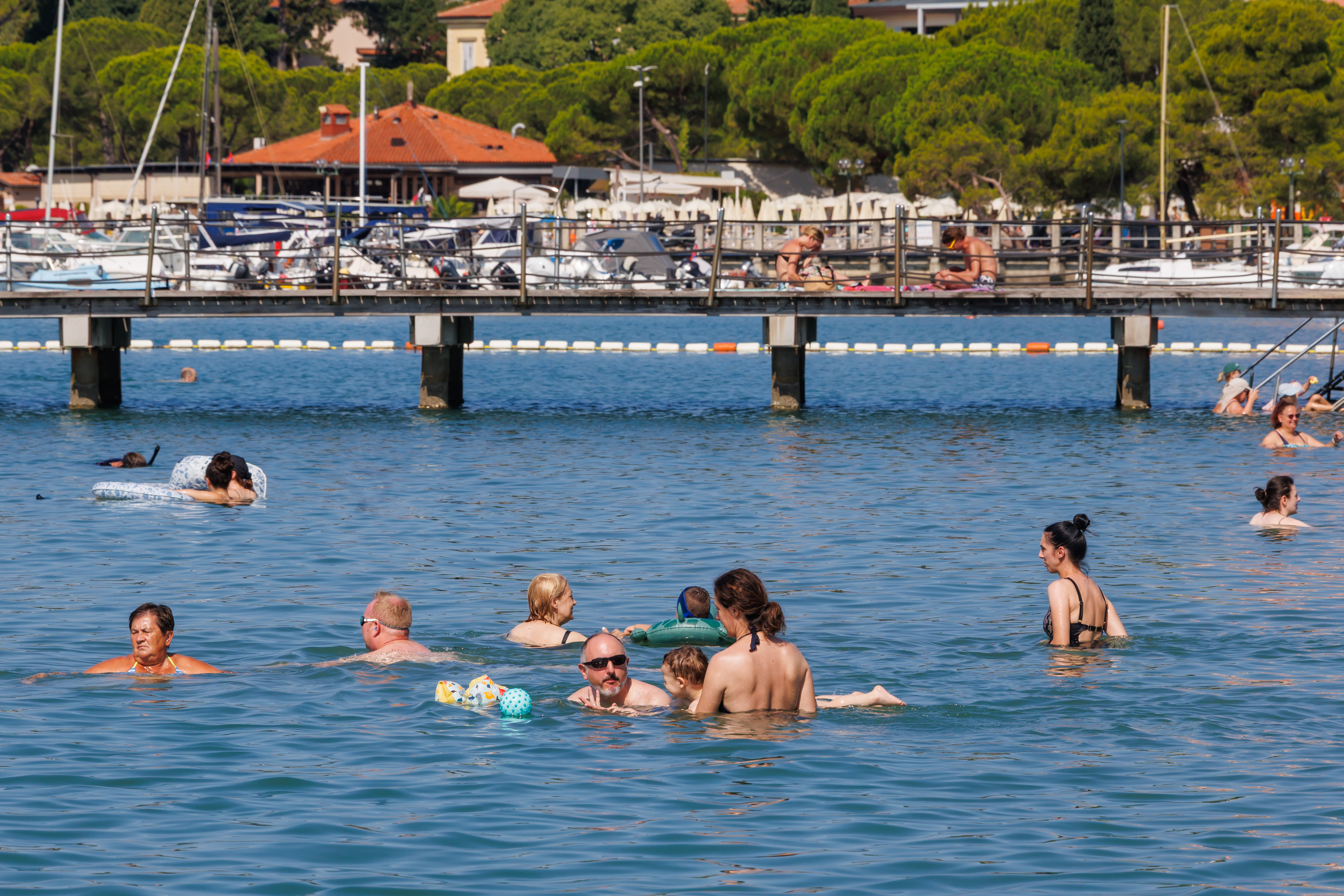 Slovenija, Portorož, 05.08.2026, Preventivna akcija policistov o nevarnosti tatvin