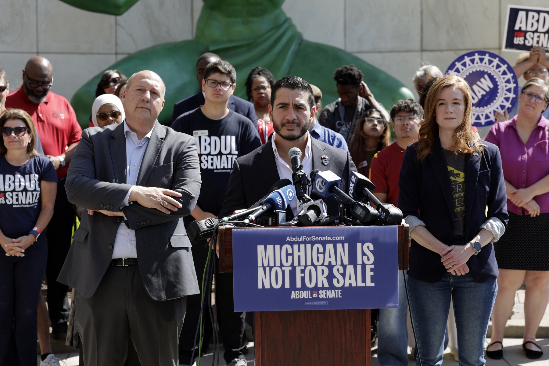 US Democratic Senate candidate from Michigan, Abdul El-Sayed