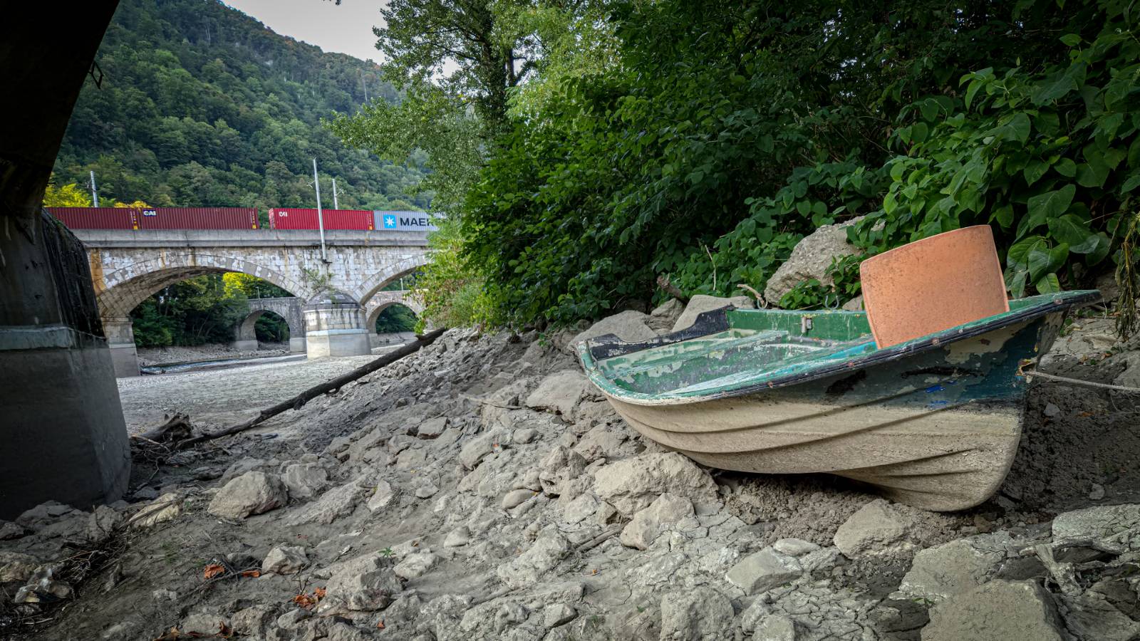 Savinja, Zidani Most, suša