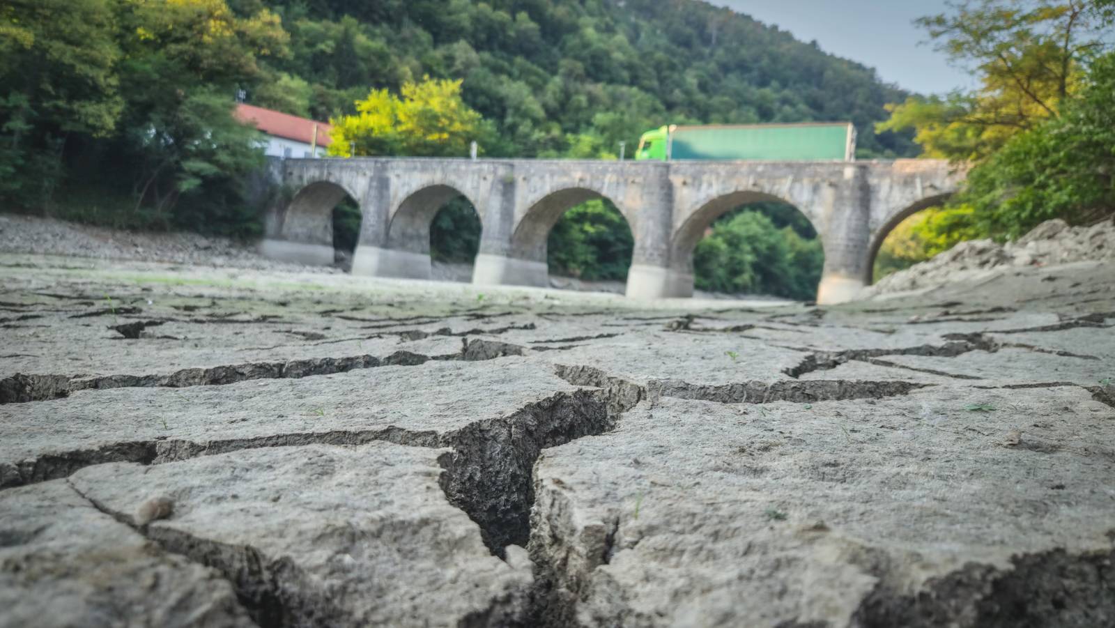 Savinja, Zidani Most, suša