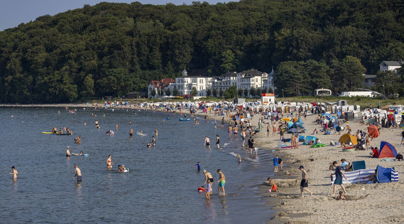 plaža na Baltskem morju v Nemčiji