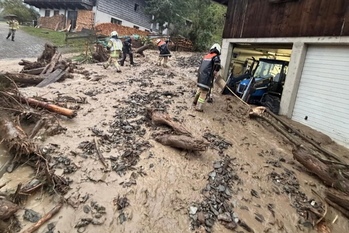Poplave in zemeljski plazovi v Avstriji