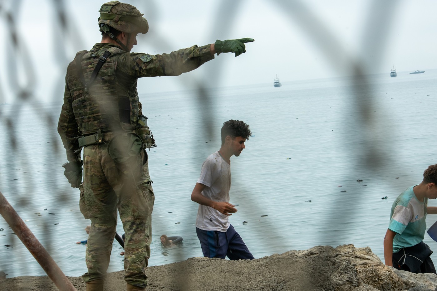 Migranti v Ceuti