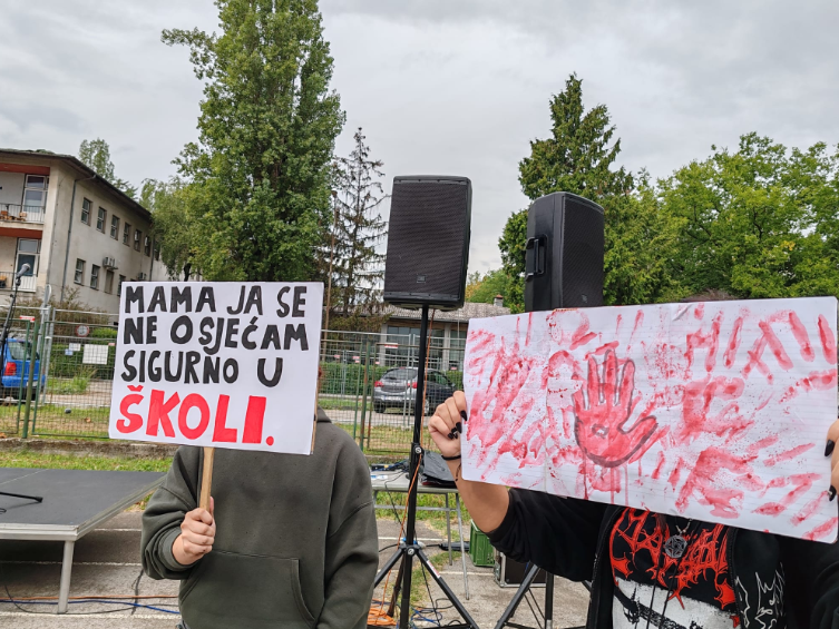 Protest v Zagrebu