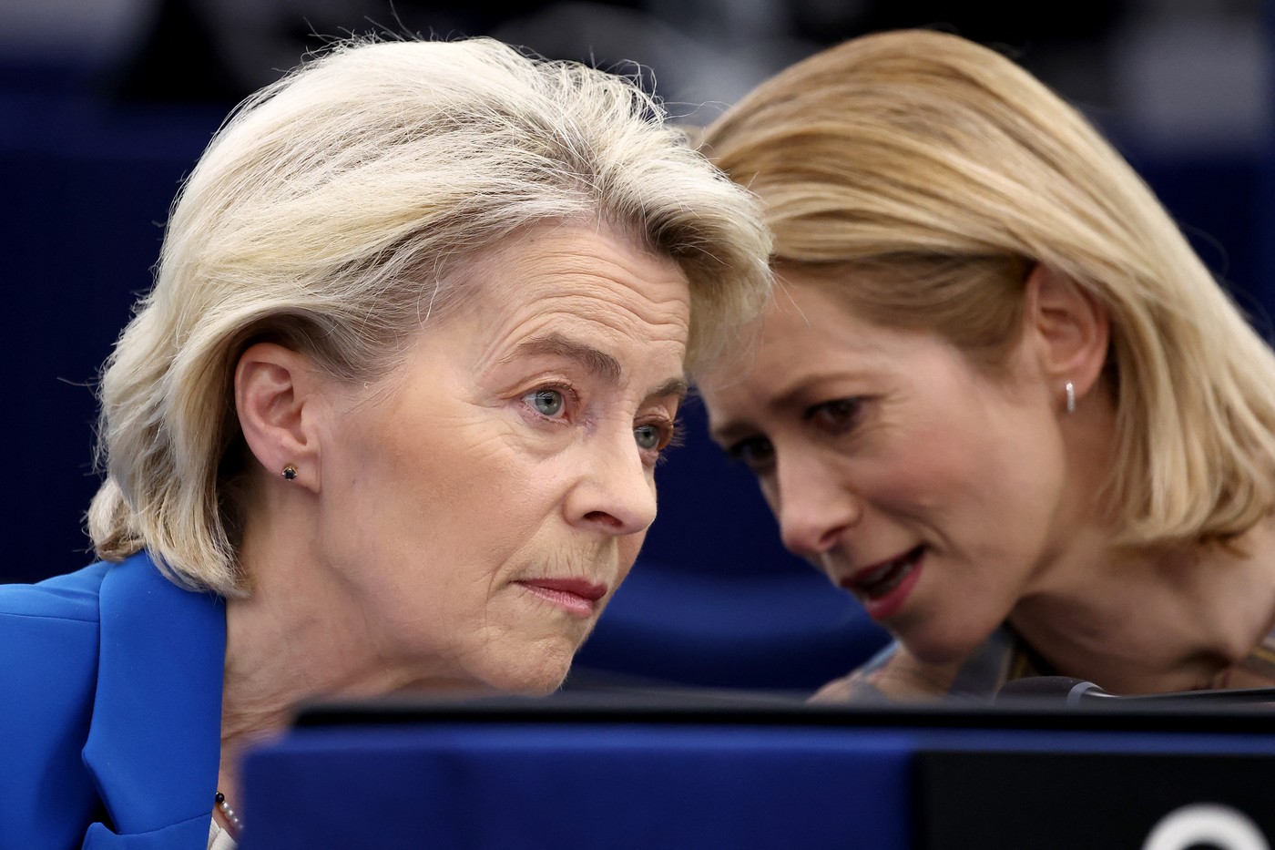 Kaja Kallas in Ursula von der Leyen