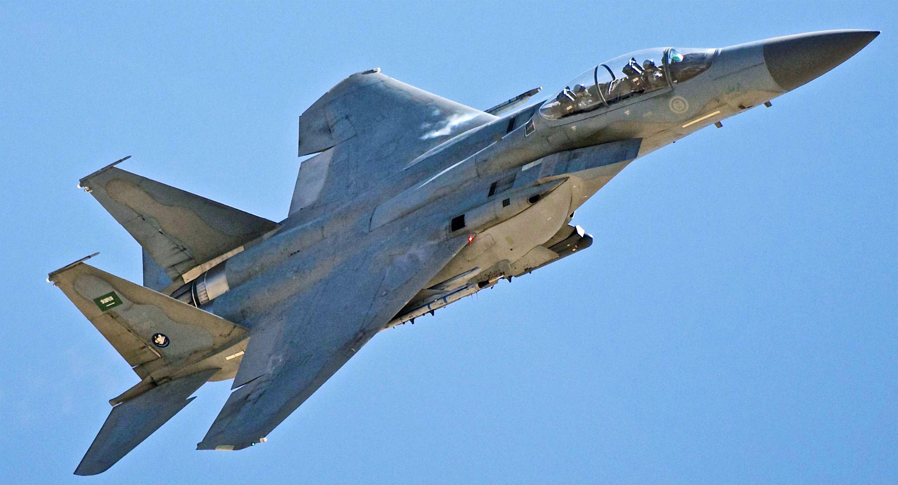 letalo F-15 vojske Savdske Arabije