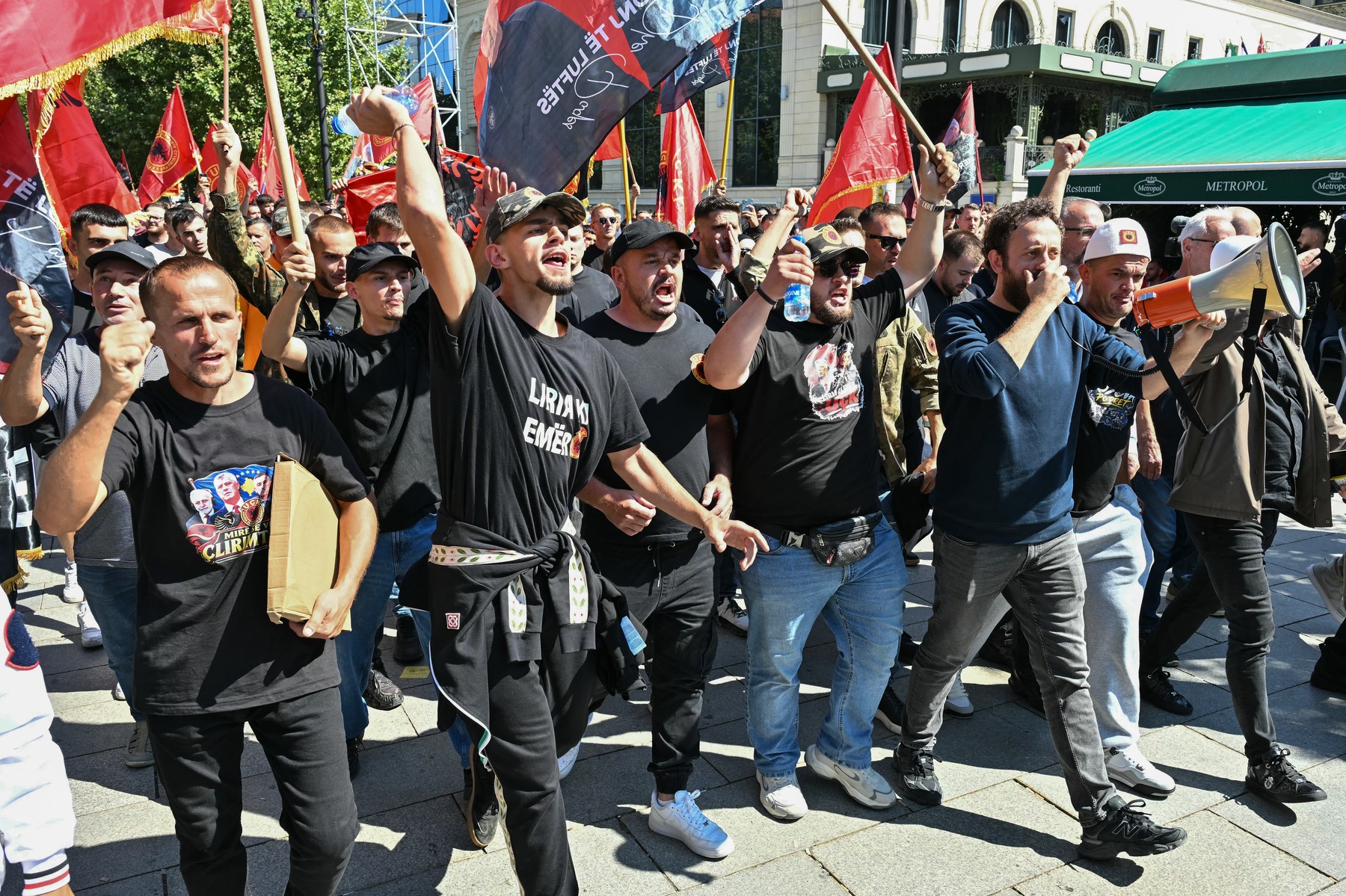 Protest v Kosovu