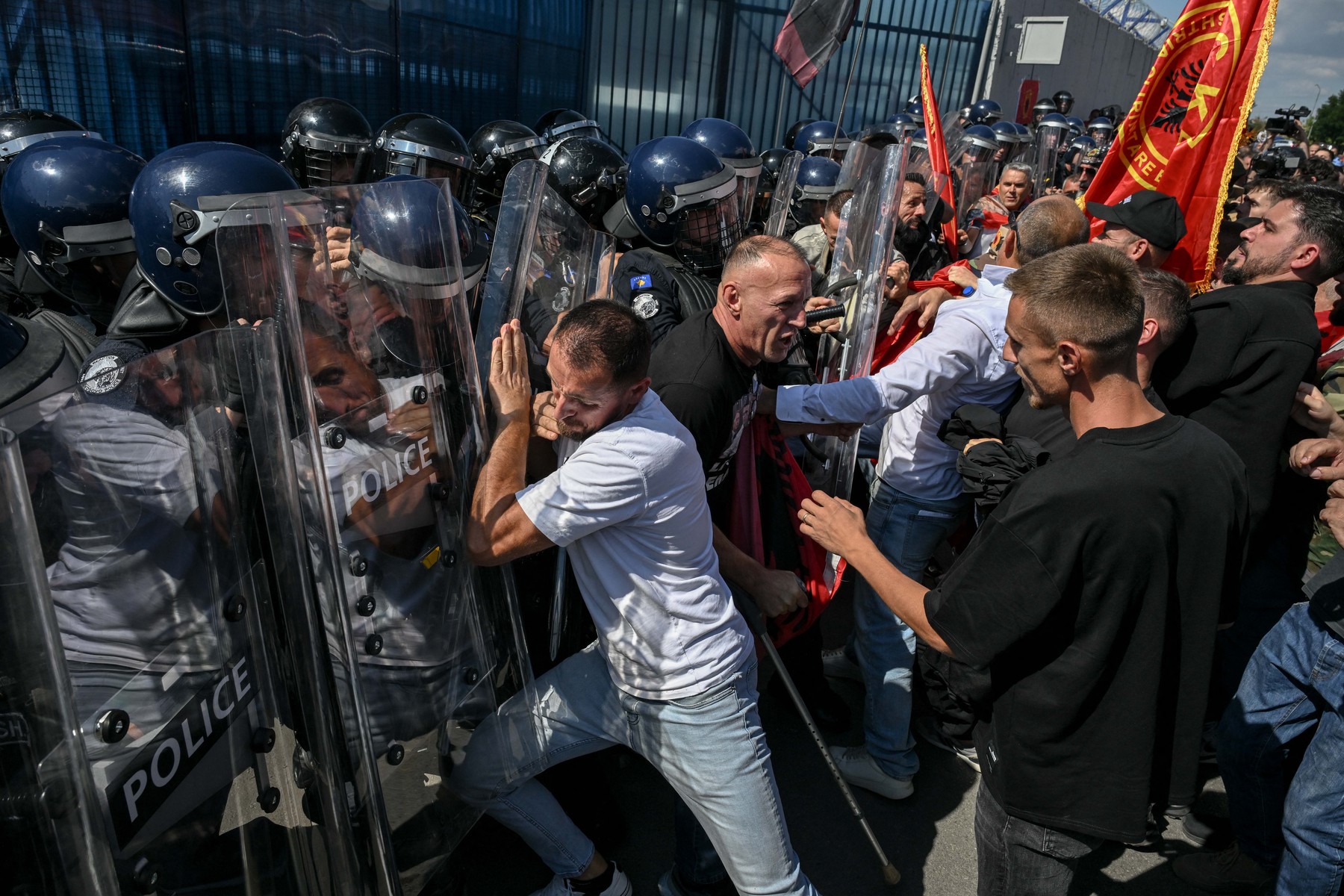 Protest v Kosovu