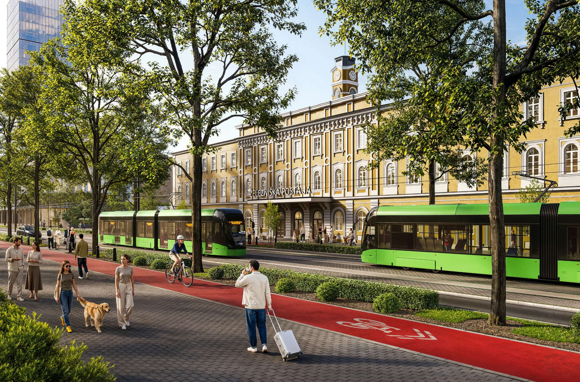 Ljubljana za Tramvaj