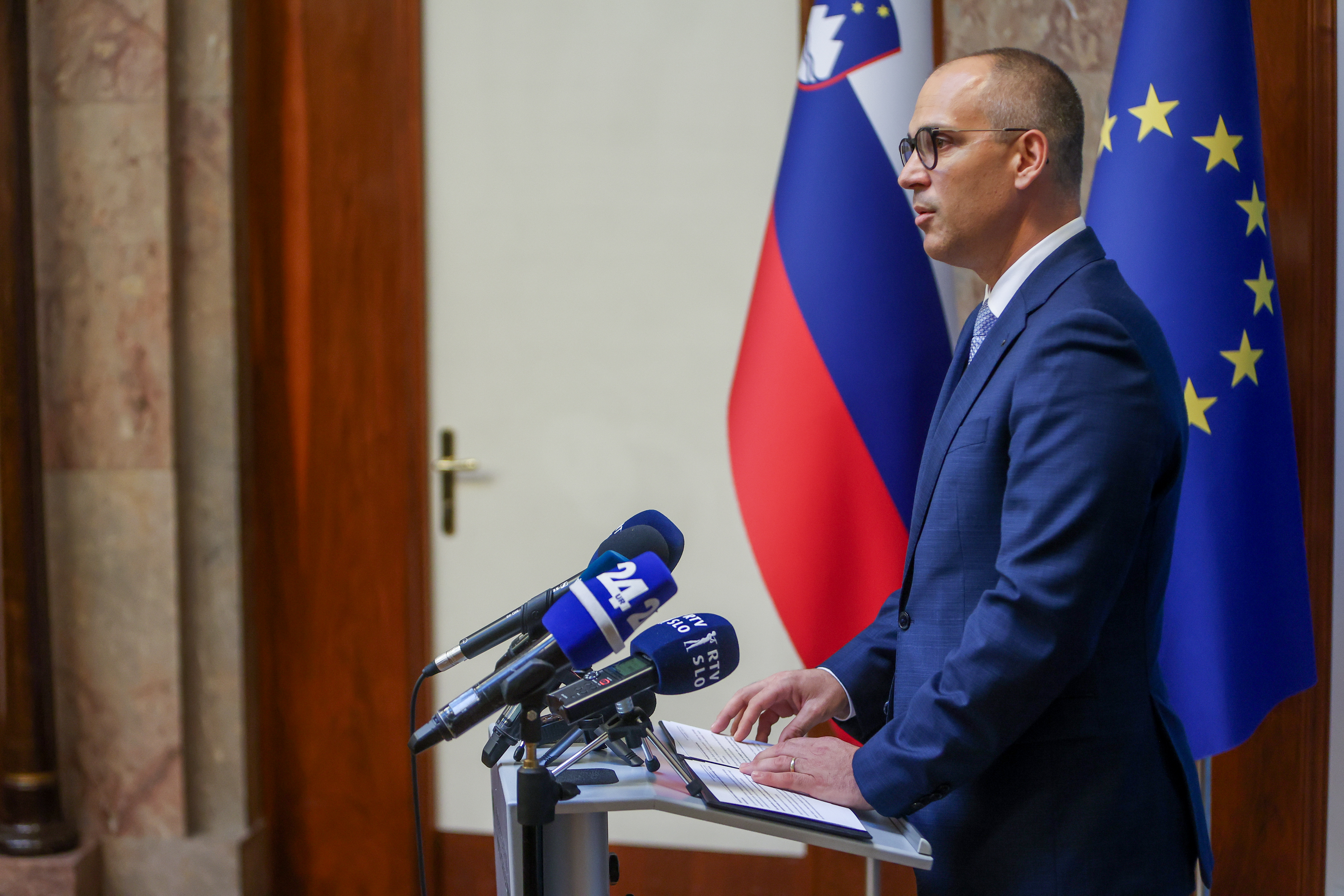 Minister Tadej Ostrc