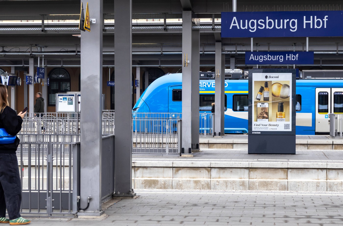 Železniška postaja v Augsburgu