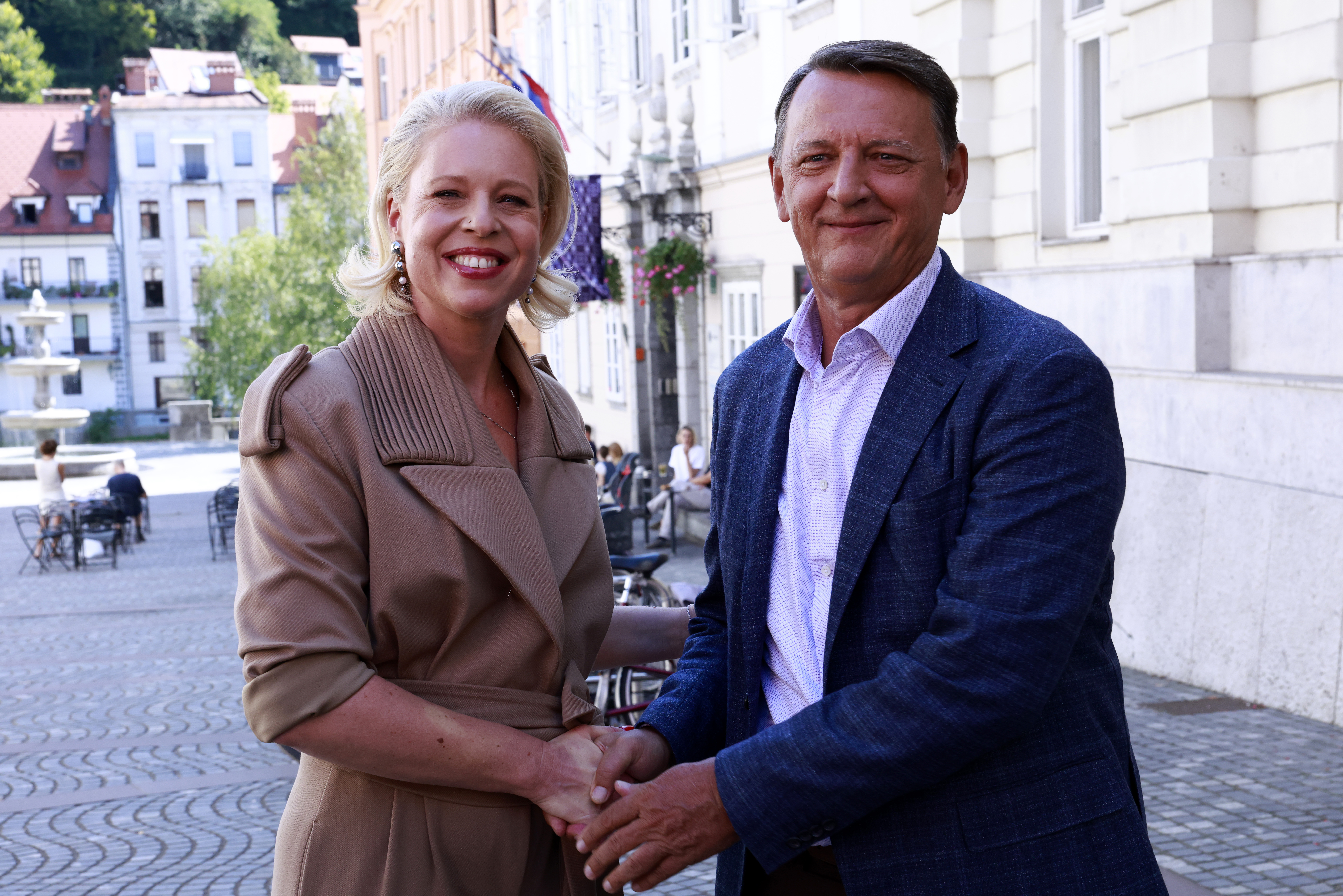 Urška Klakočar Zupančič, Tone Rop