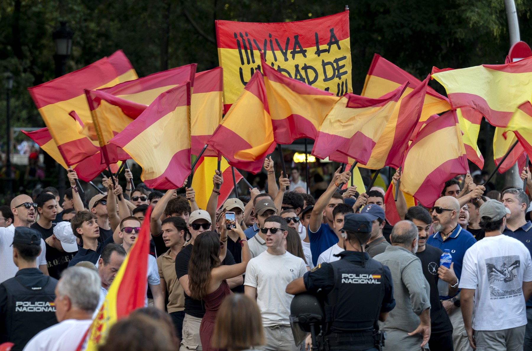 Shod v podporo Ceuti v Madridu