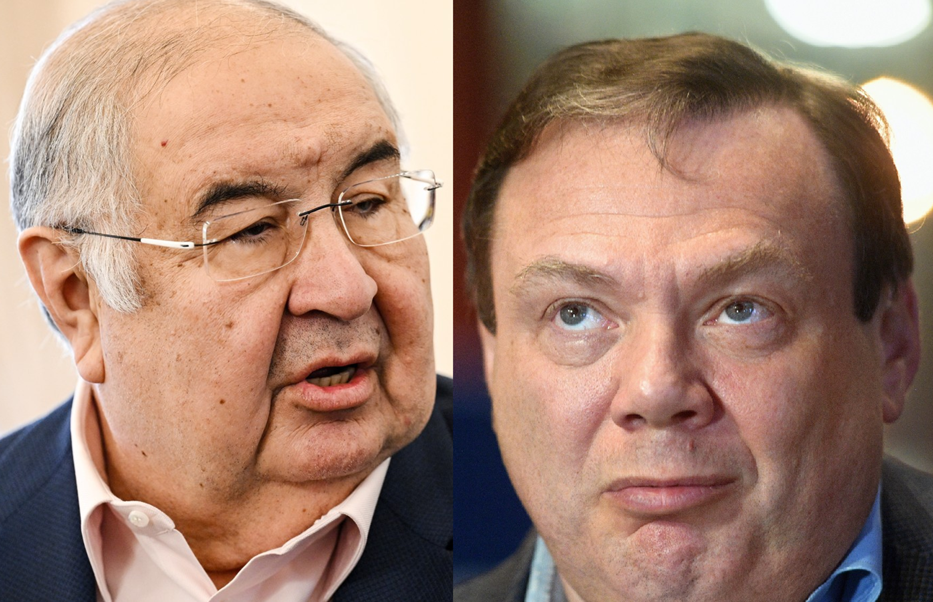 Ališer Usmanov in Mihail Fridman