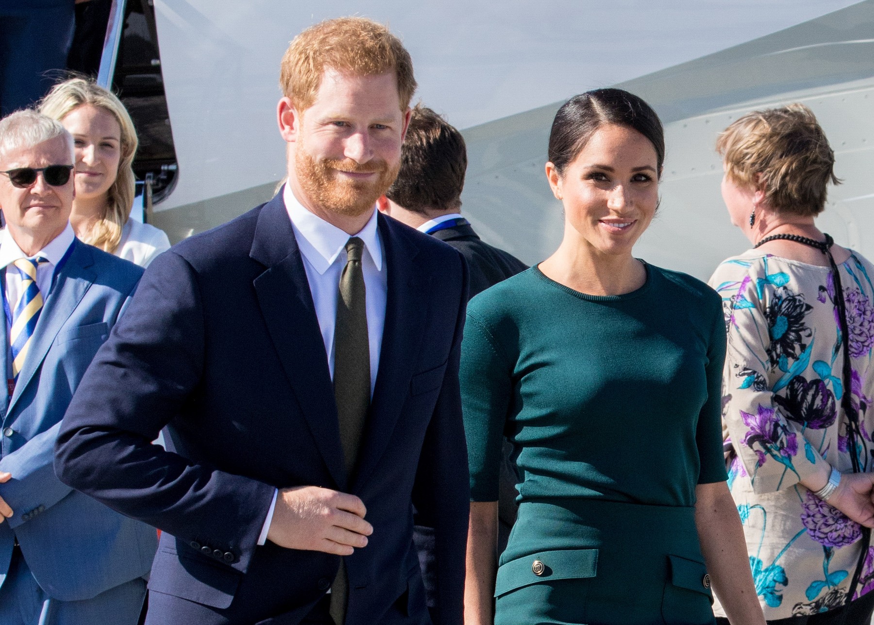 Harry in Meghan