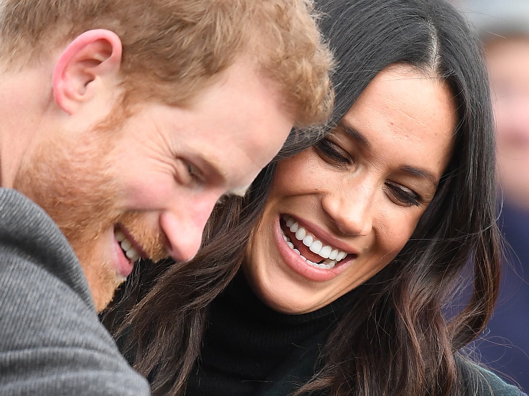 Meghan in Harry