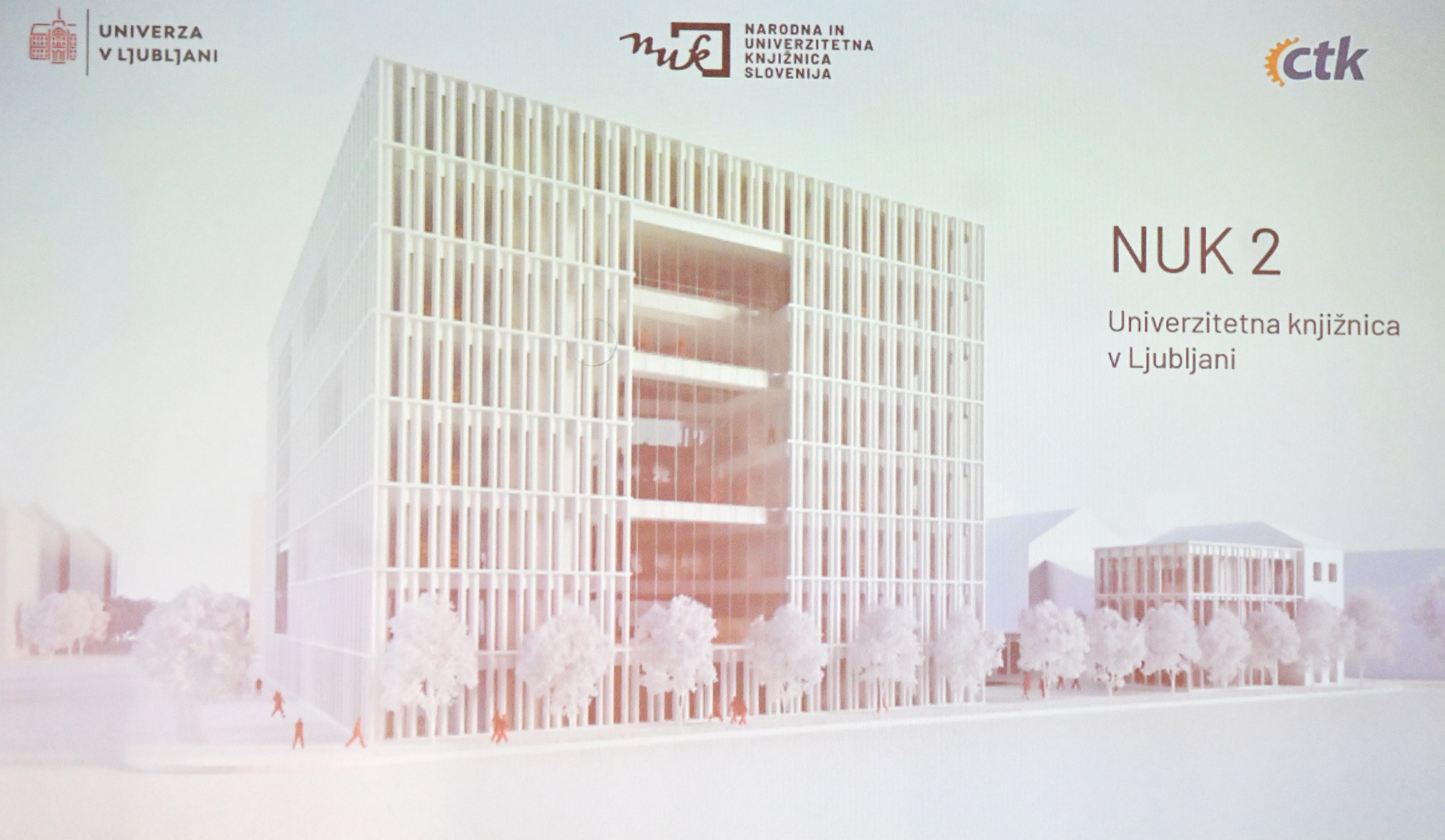 Ljubljanska univerza in Centralna tehniška knjižnica z NUK podpisali namero za sodelovanje v NUK 2