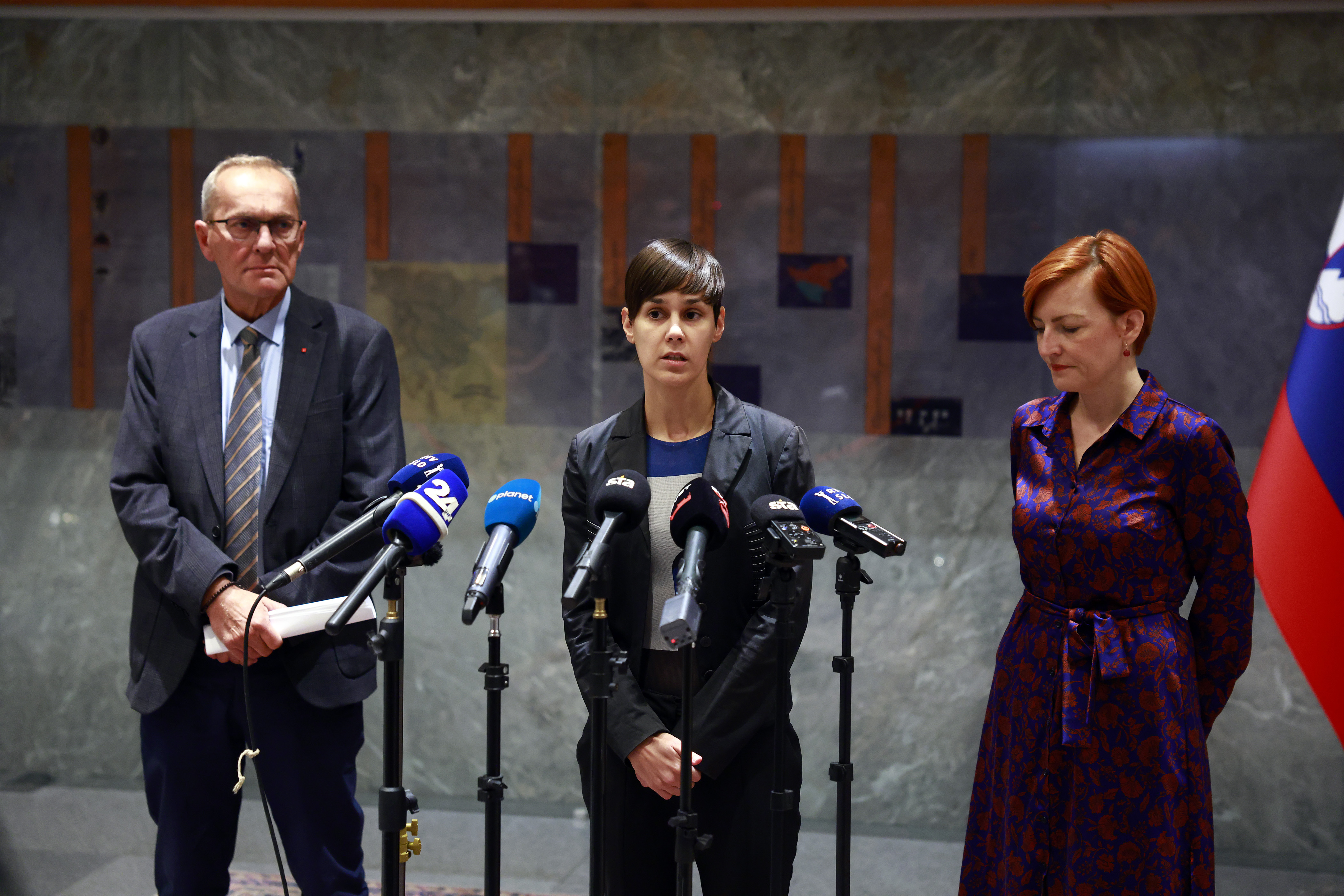 Darko Ratajc, Sara Žibrat in Asta Vrečko