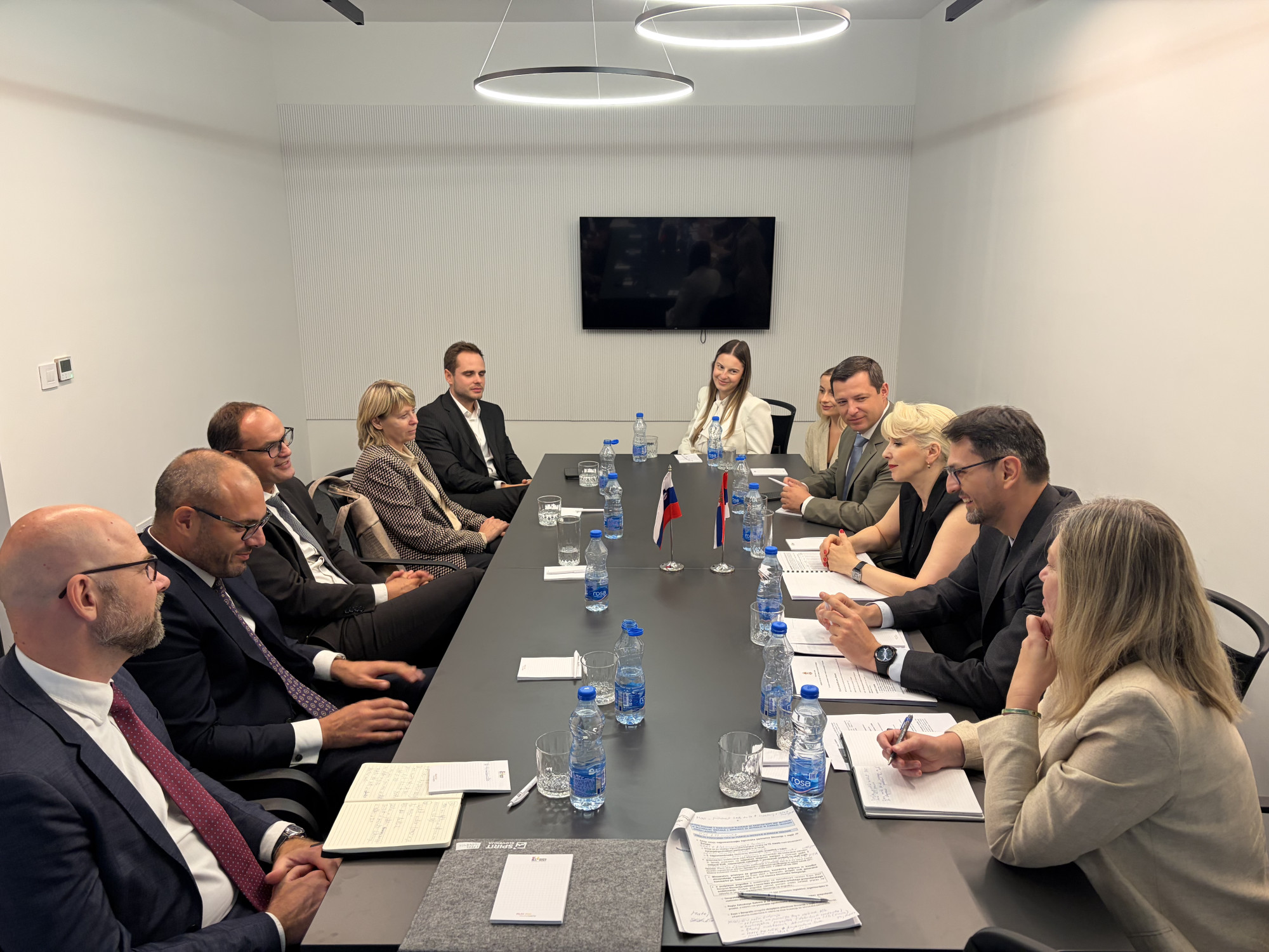 Minister Anže Logar v Srbiji
