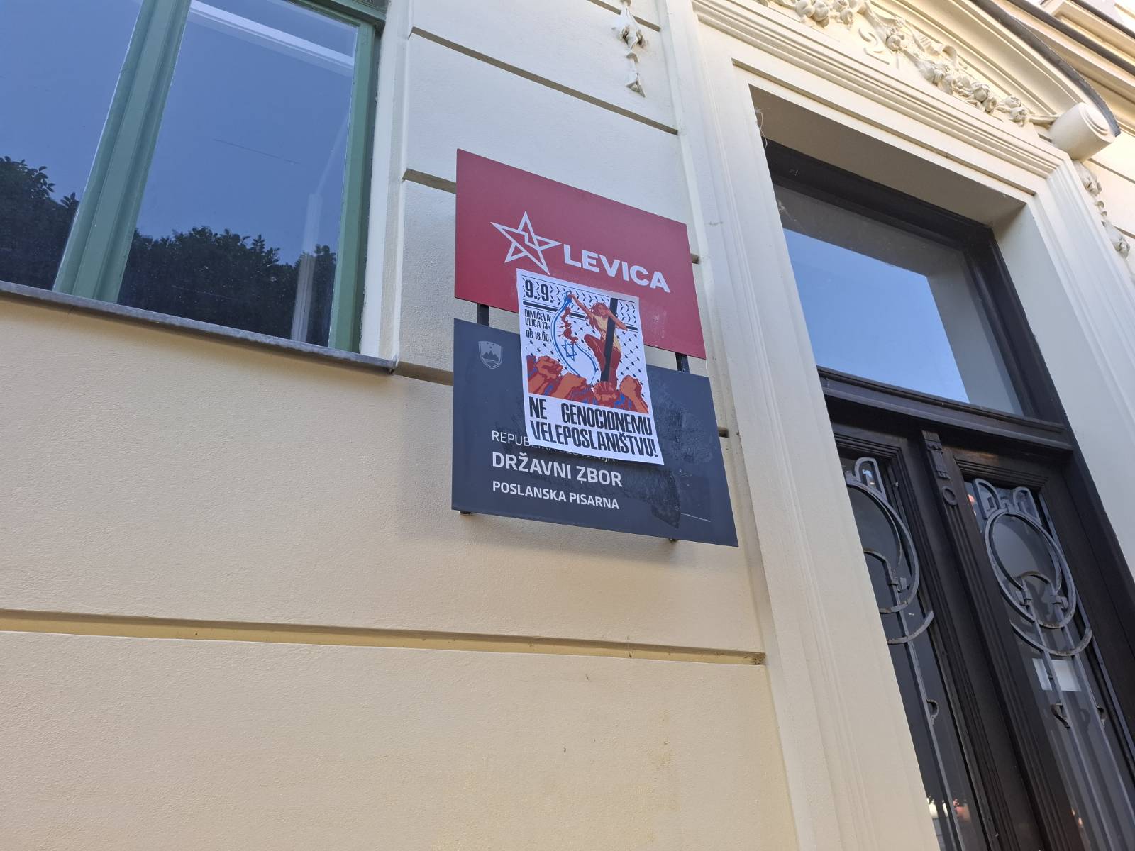 Levica poziva k protestom