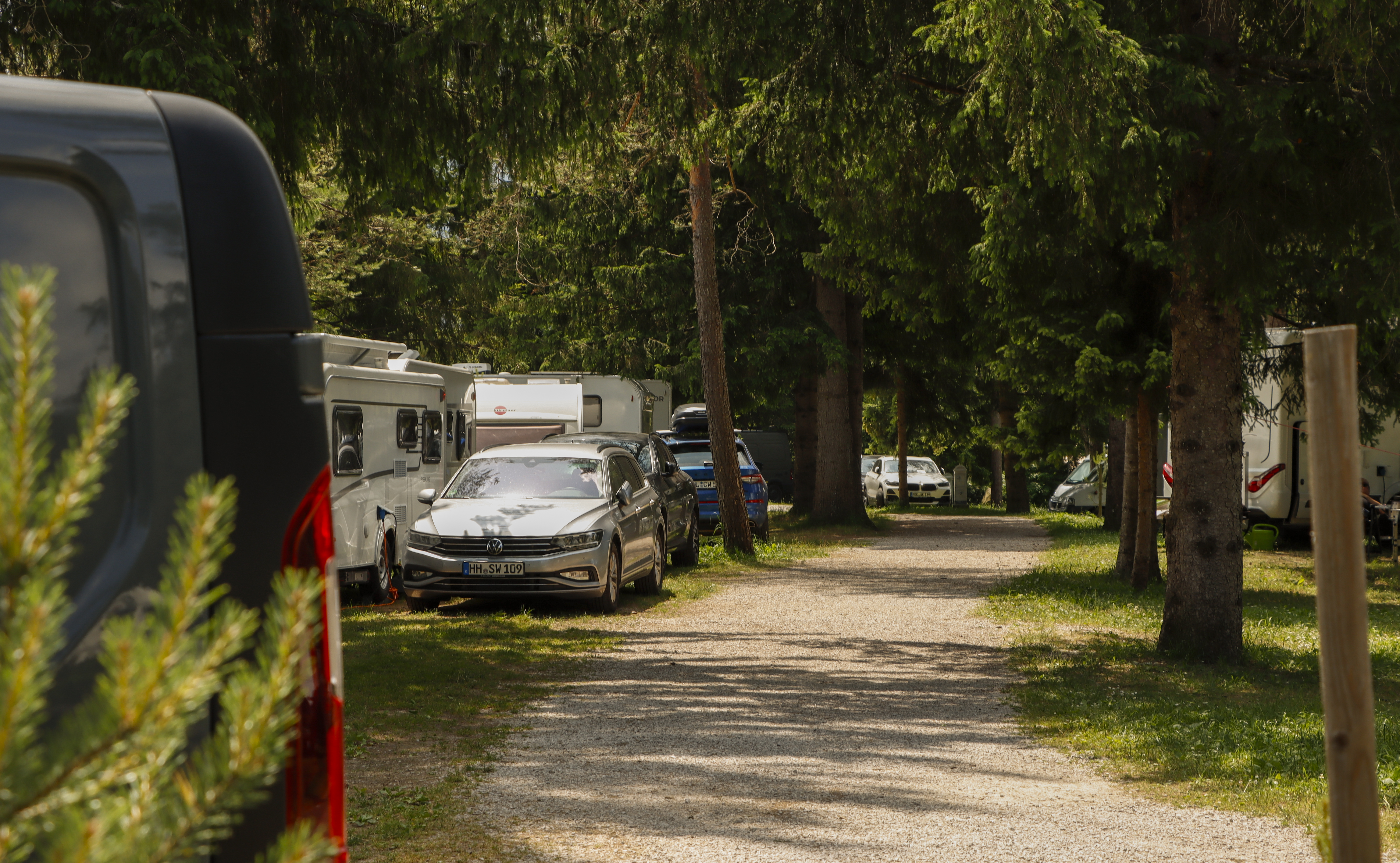 Slovenija, Šobec , 06.06.2025, Camp na Šobcu Sava , reka, turizem