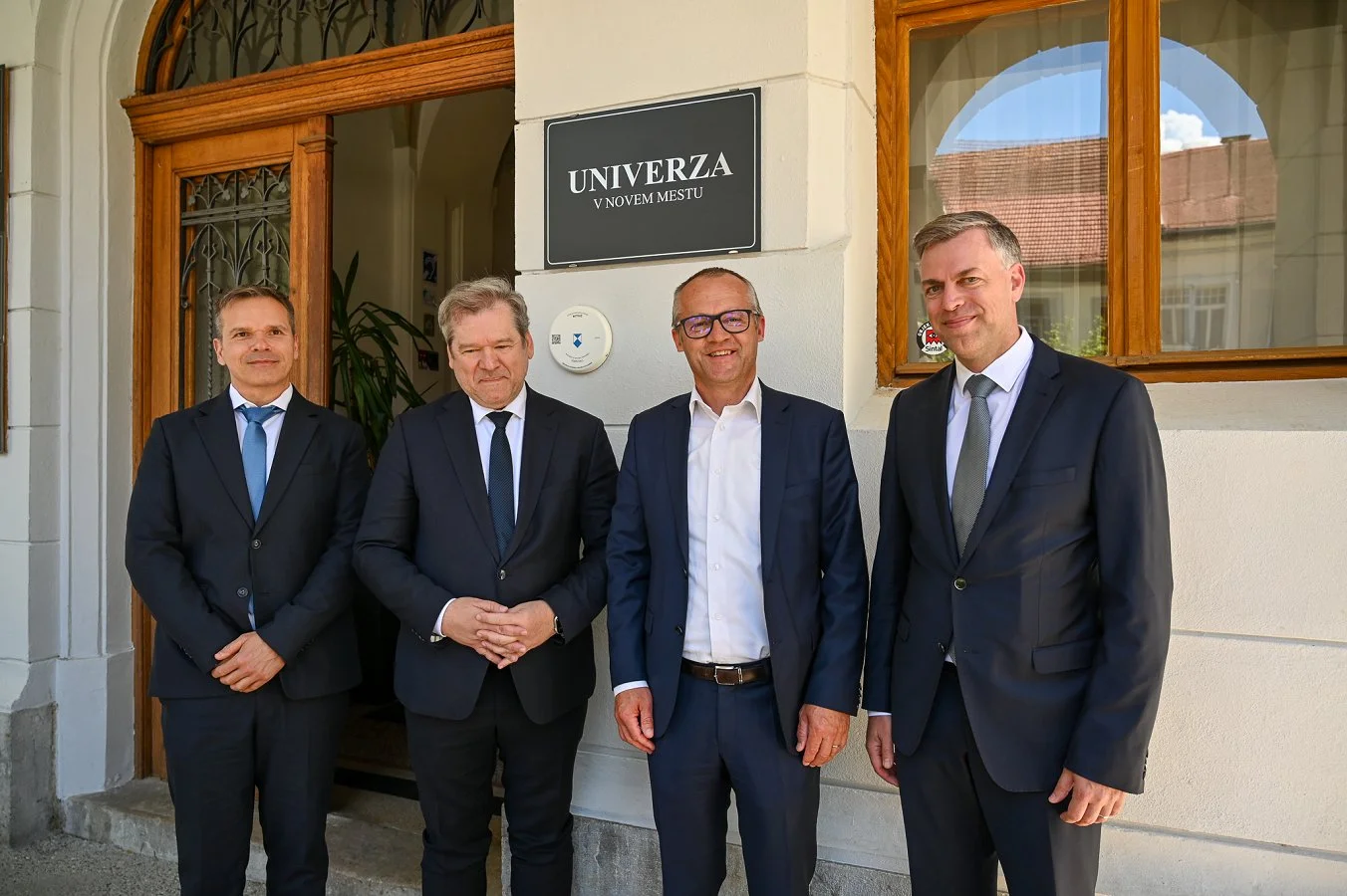 Igor Papič, Janez Povh, Gregor Macedoni, Univerza v Novem mestu