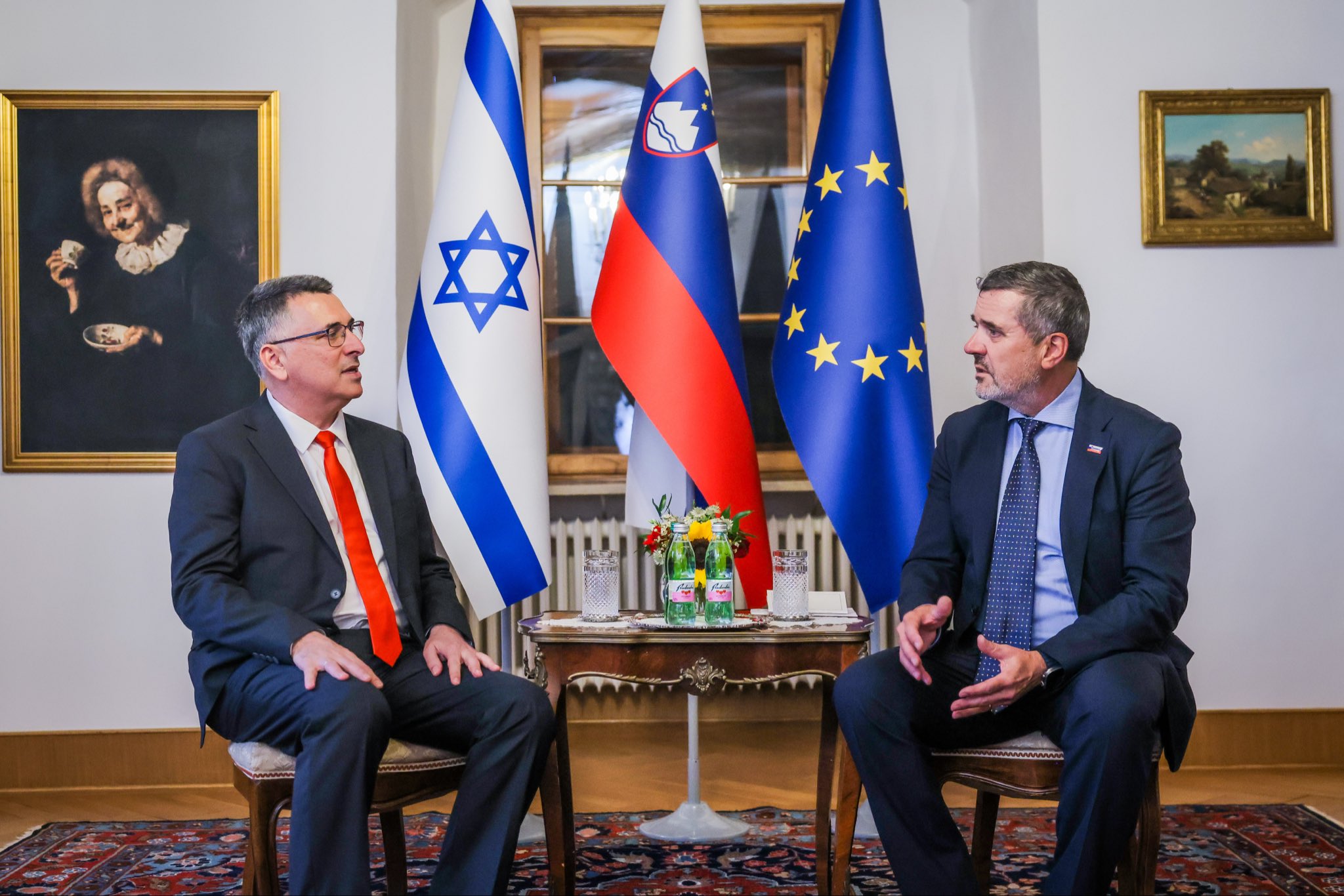 Izraelski minister Sar na obisku v Sloveniji
