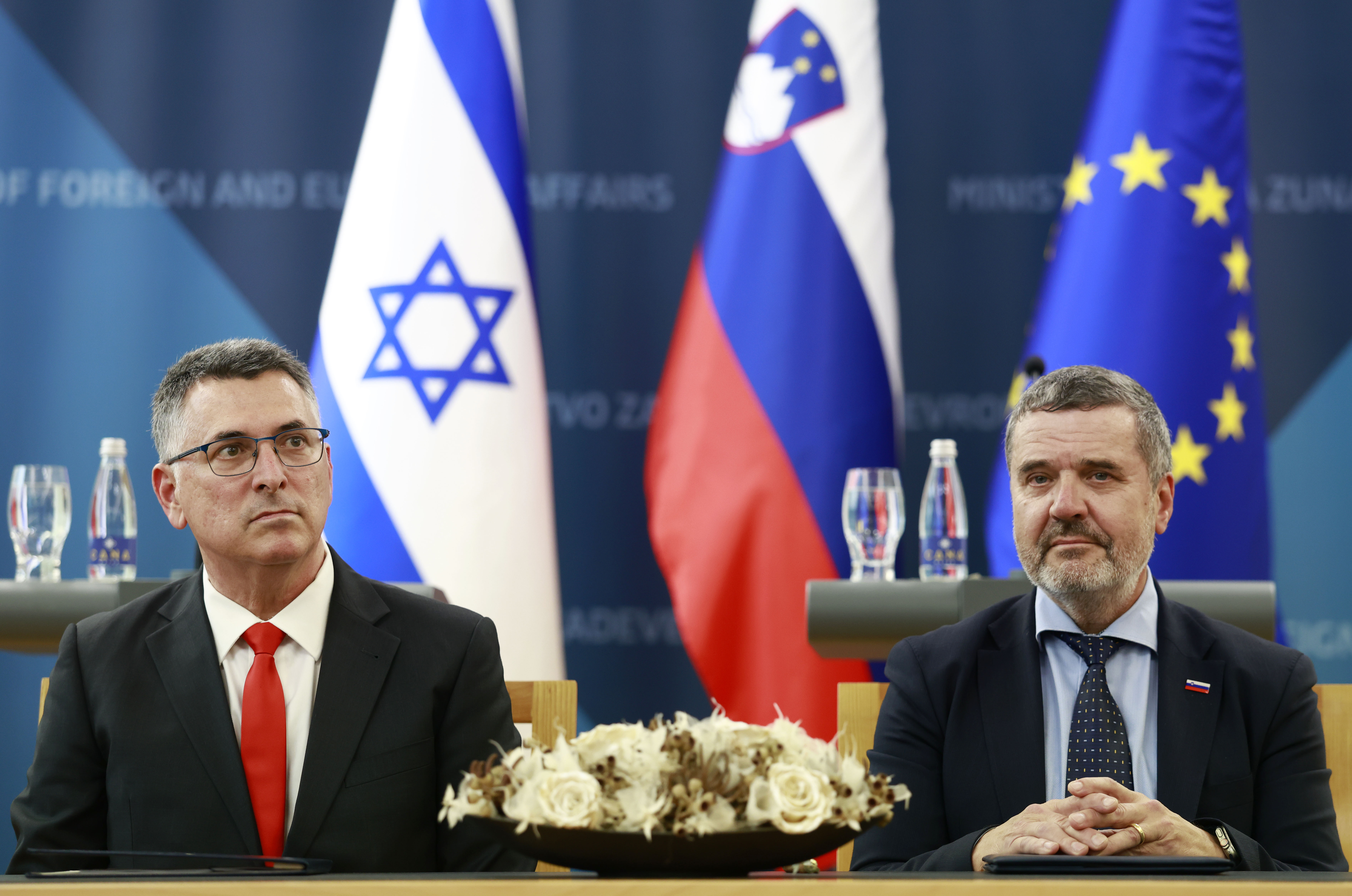 Izraelski zunanji minister Sar na obisku v Sloveniji