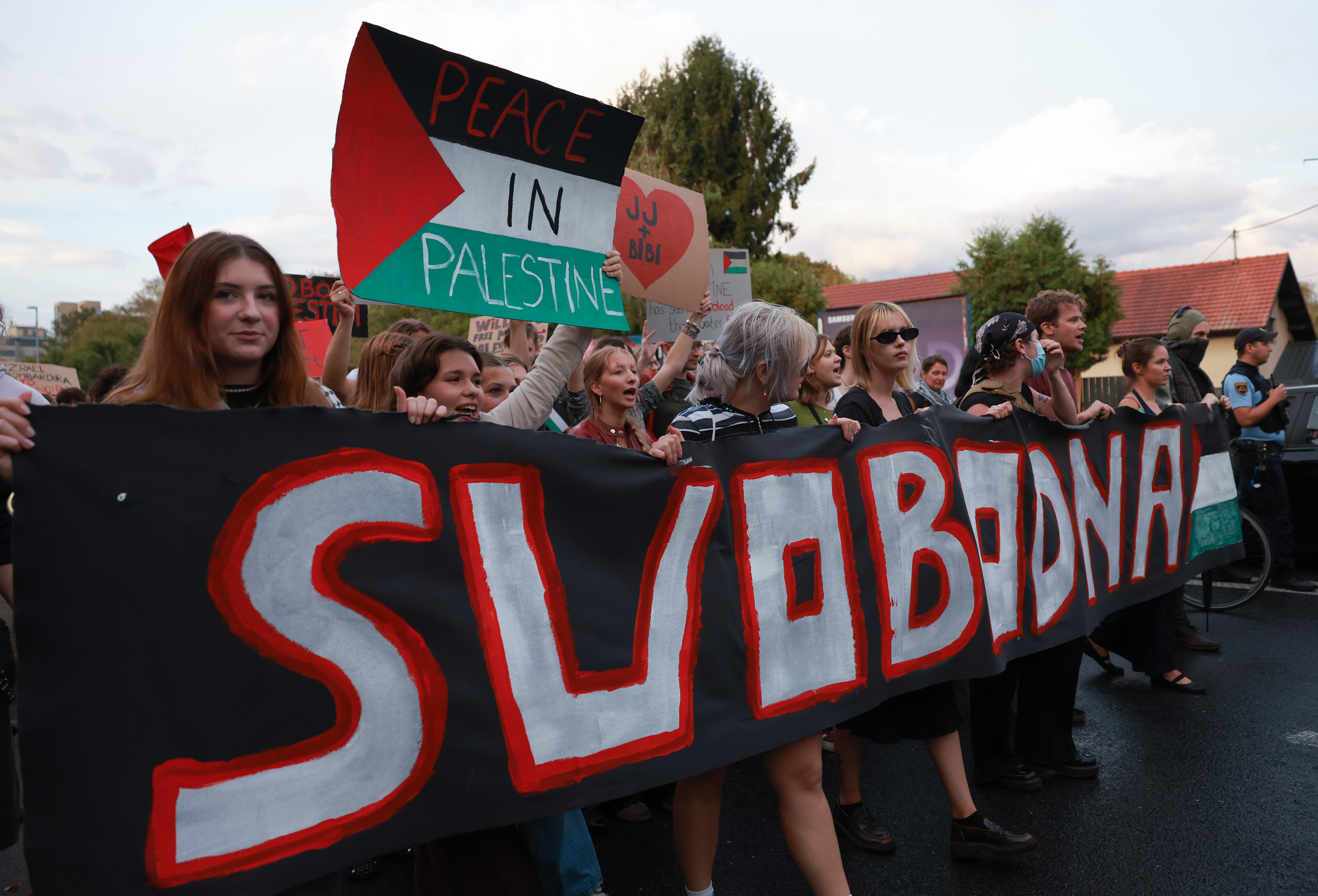 Protest v Ljubljani