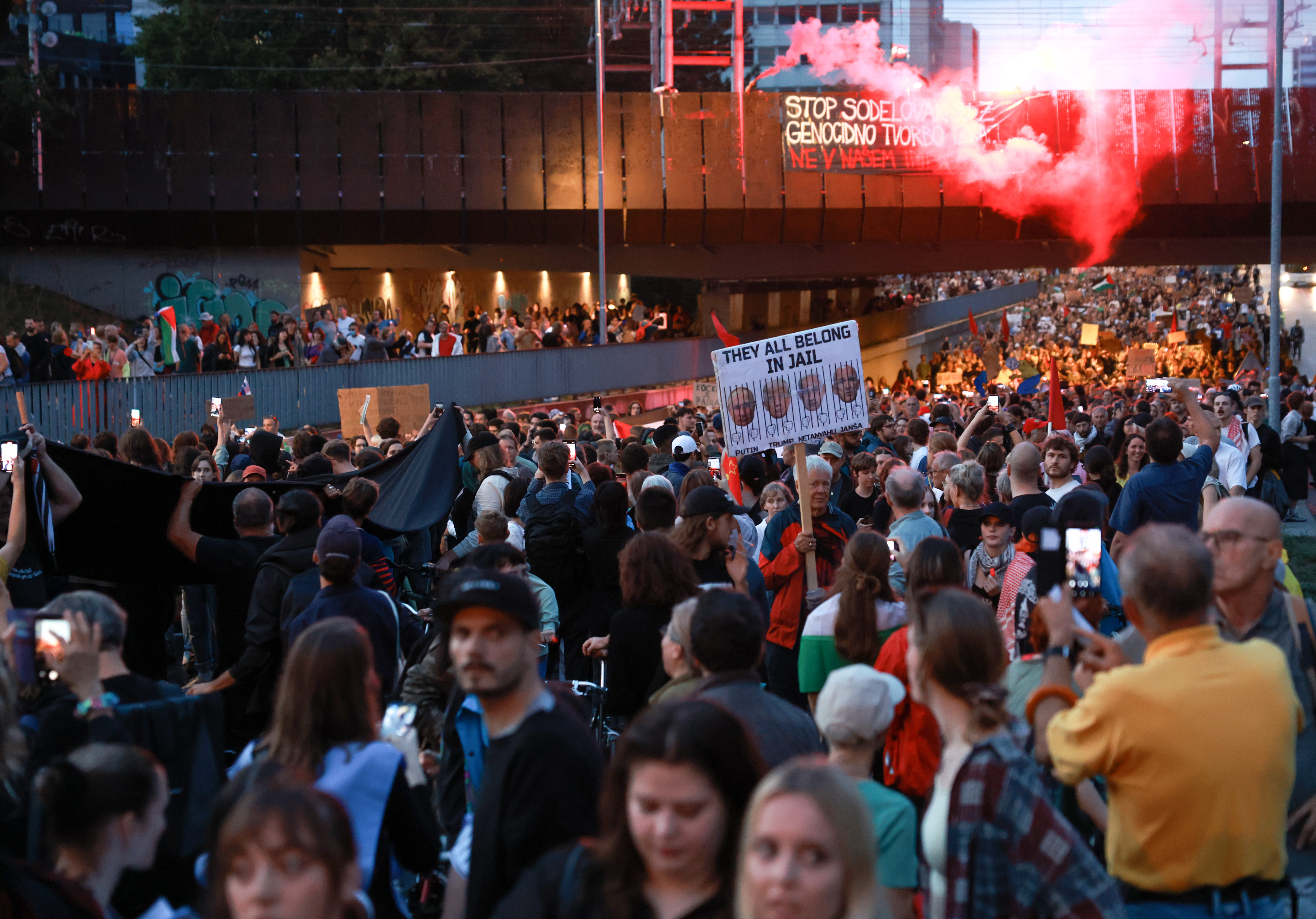 Protest v Ljubljani