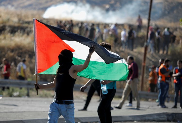 Palestinski protestniki