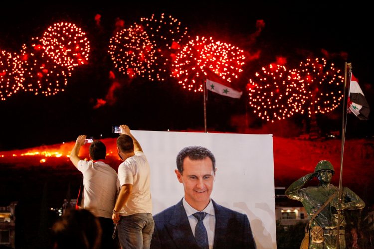 Praznovanje ob izvolitvi A Asada