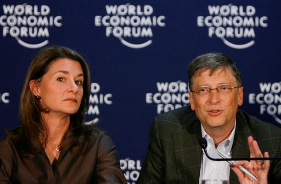 Bill in Melinda Gates
