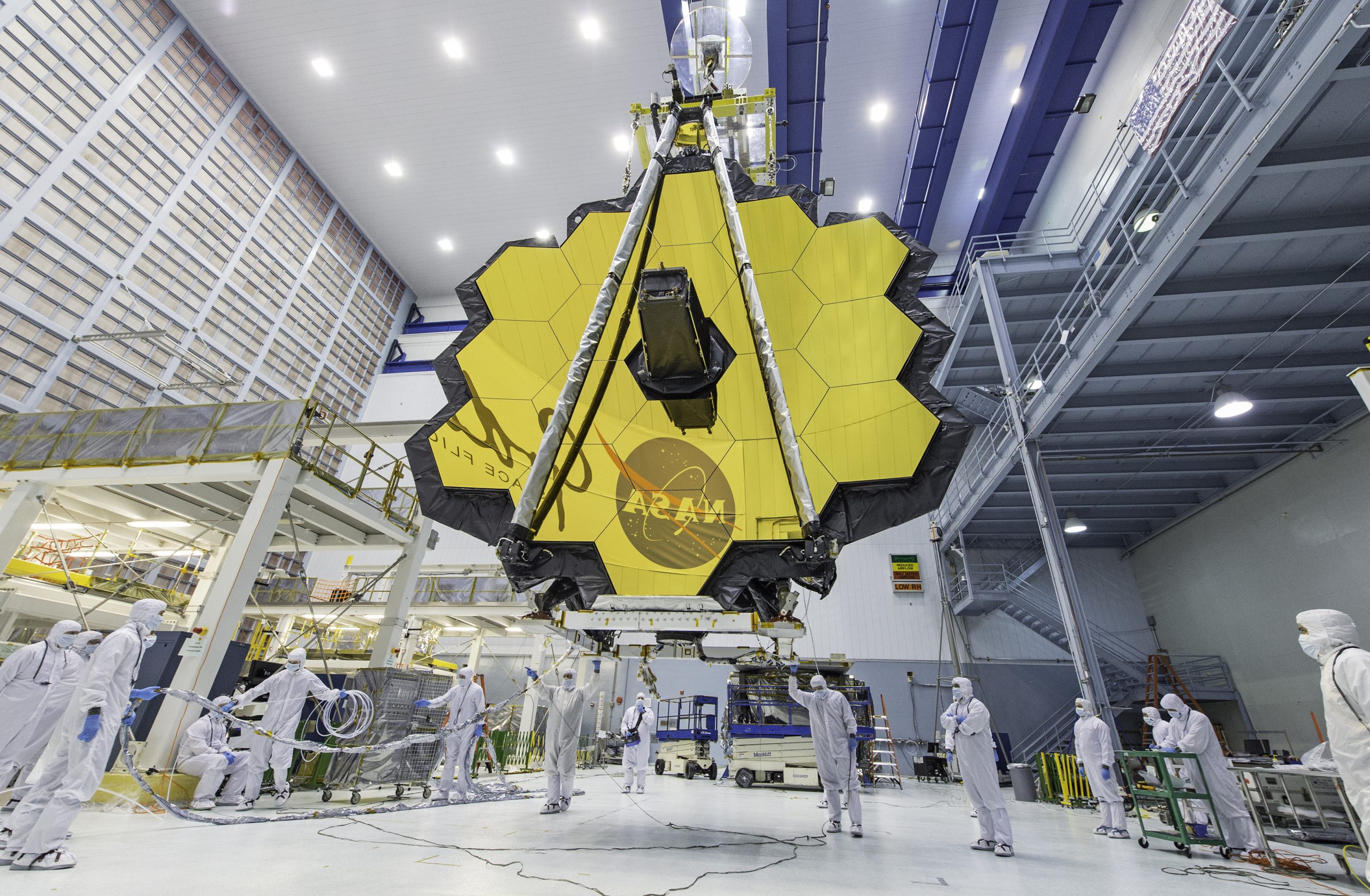 Teleskop James Webb bodo kmalu izstrelili v vesolje