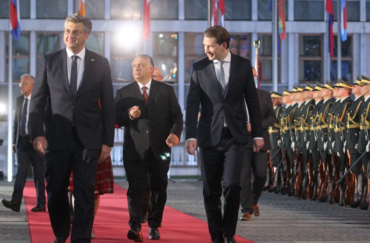 Plenkovič, Kurz in Orban