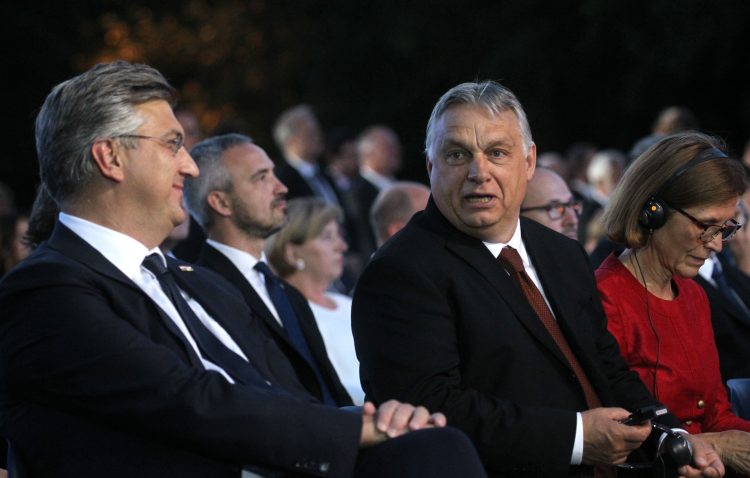 Plenković in Orban