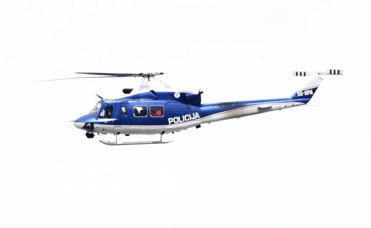 Helikopter slovenske policije