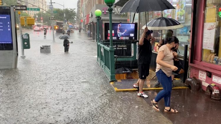 poplave v New Yorku