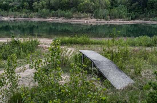 utopitev, jezero Vogršček
