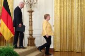Joe Biden, Angela Merkel
